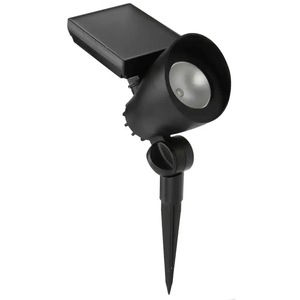 Foco Solar LED para Exteriores de 55 Lúmenes, Color Negro, con Cabezal Ajustable, para Caminos y Jardines, FX-6060E, Foco LED de Paisaje con Energía Solar 5 - Product Image 3
