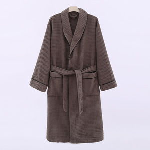 ชุดคลุมวาฟเฟิล<span class=keywords><strong>ส</strong></span>ีพื้นสำหรับผู้หญิง ดีไซน์หรูหรา ยาวระดับเข่า เนื้อผ้าทอระบายอากาศได้ดีและนุ่ม<span class=keywords><strong>ส</strong></span>บาย รับสกรีนโลโก้ <span class=keywords><strong>ส</strong></span>ำหรับใช้ใน<span class=keywords><strong>ส</strong></span><span class=keywords><strong>ปา</strong></span>และโรงแรม - Product Image 6