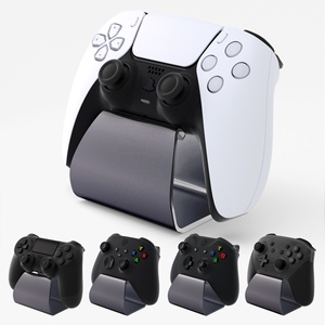 Support de jeu universel en métal Playvital Gray Stand-AL pour manettes de jeu, compatible avec PS5 et PS4, pour Xbox Series X S - Product Image 2