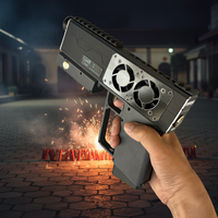 Allumeur laser portatif 100W 974nm, rechargeable, mise au point réglable, affichage numérique de la batterie, portée de 8 à 10 m, style pistolet