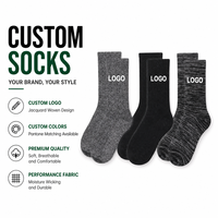 Chaussettes de sport unisexes respirantes en coton doux tricoté, antidérapantes, mi-cuisses, pour l'entraînement et le sport