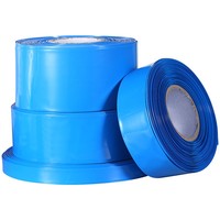 Manchon thermorétractable en PVC pour batterie 18650, film d'isolation rétractable