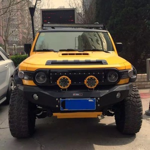 Tự Động Phụ Tùng Xe Hơi Thép Phía Trước Bumper Bảo Vệ Cho <span class=keywords><strong>Fj</strong></span> <span class=keywords><strong>Cruiser</strong></span> 2007-2014 4X4 Phụ Kiện Bộ Dụng Cụ Cơ Thể - Product Image 4