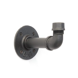 Hot-selling Industrial-style Hook Classic Black Durable Hook Suitable for Clothes and Hats Hook <strong>Storage</strong> <strong>Rack</strong> - Product Image 1