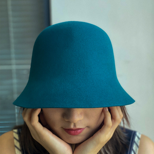 Sombrero Banya de lana de fieltro para Unisex, venta al por mayor, sombreros de Sauna de fieltro con asa, estructura de una pieza hecha a mano adecuada para sombreros de baño - Product Image 6