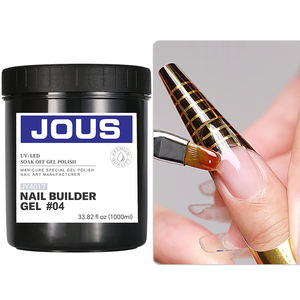 Гель JOUS 5s для наращивания и моделирования ногтей: быстросохнущий, безболезненный, высокопрочный, без усадки, с отличным выравниванием, УФ-гель «все в одном» - Product Image 2