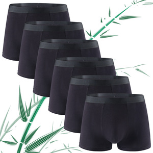 Boxer da Uomo in Fibra di Bambù a Vita Media, Vendita Diretta dalla Fabbrica, Intimo Maschile di Alta Qualità - Product Image 1