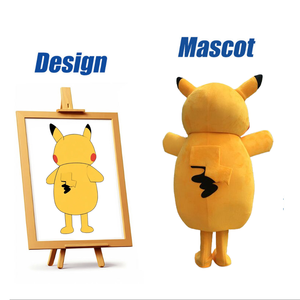 Oem Thiết Kế Dễ Thương Sang Trọng Động Vật Phim Hoạt Hình Linh Vật Trang Phục Khuyến Mãi Dành Cho Người Lớn Linh Vật Búp Bê Trang Phục Cho Tổ Chức Sự Kiện Khuyến Mại - Product Image 2