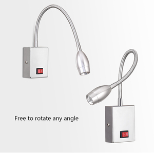 Treo Tường Đèn Tường Cho Phòng Ngủ LED Hardwired <span class=keywords><strong>Sconce</strong></span> Với Chuyển Đổi <span class=keywords><strong>On</strong></span>/<span class=keywords><strong>Off</strong></span> Hiện Đại 3000K Đu Cánh Tay Cạnh Giường Ngủ Đọc Sách Ánh Sáng - Product Image 5