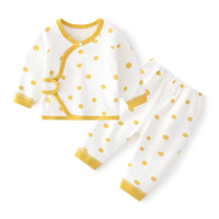 Conjunto de Ropa Interior para Bebé Recién Nacido, Personalizado, de Primavera y Otoño, Suave, Estilo Monje