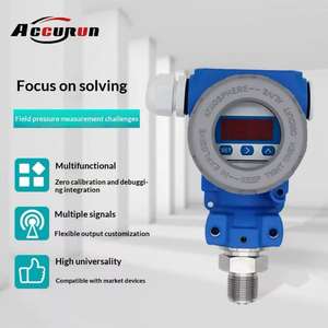 2088 Aluminium behuizing Hamertype Diffuus silicium druktransmitter 4-20mA Explosieveilige hydraulische sensor Digitaal - Product Image 3