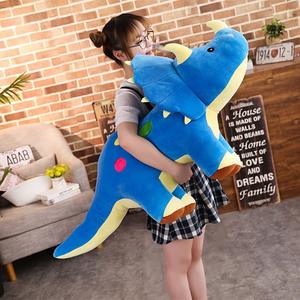 Triceratops dinosaurio Super suave algodón muñeco <span class=keywords><strong>de</strong></span> peluche Linda máquina Azo-libre juguete almohada PP algodón relleno al por mayor - Product Image 3