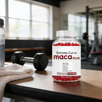 Gummies Black Maca Plus pour adultes, pour des fesses plus volumineuses et une vitalité accrue - 2 gummies par portion, booster fessier