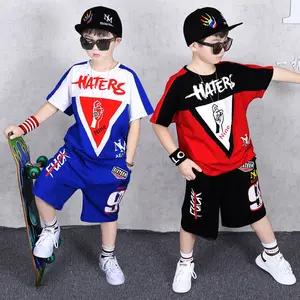 Summer Toddler Boys Clothing Sets Polo T Shirt with Jeans Shorts Two Piece Set for Baby Boy Cute Kids Clothes