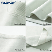 Camiseta Kuenzi Regular Personalizada con Cuello Redondo, Manga Corta, 73% Algodón y 27% Poliéster, Tela Solona de 240 g/m², para Mujer