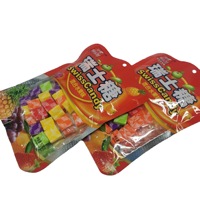 Sucre suisse 100g, mélange de fruits au goût agréable bonbon nostalgique moyen gonflable emballage de bonbons mous sucre nourriture