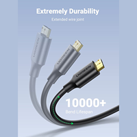Cable Micro USB 3.0 UGREEN, Cable USB 3.0 Macho a Micro B, Velocidad de Transferencia de 5 Gbps