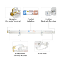 Yongli produsen 80W 100W 130W 140W 150W bagian peralatan Laser tabung Laser CO2
