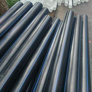 水道管灌漑システム 7 12 18 32インチ 110mm PN6 315mm 500mm 790mm ID 10バール SDR 11 ブラック<span class=keywords><strong>PE</strong></span> 100 PN16 HDPEパイプ価格 - Product Image 1