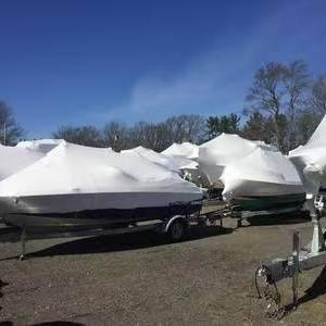 Nhà Máy cung cấp 10 mil Trắng nhiệt thu nhỏ bọc phim cho lưu trữ thuyền quá khổ thiết bị xe tải thu nhỏ bọc phim - Product Image 4