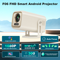 Venta al por mayor F06 Video Projecteur WIFI LCD Full HD 1080P LED Home Theater Proyector 4K Android 13 300 ANSI