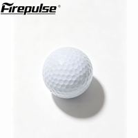 Balles de golf Surlyn à trois couches prêtes à être expédiées, qualité tournoi, haute élasticité, durables, logo personnalisé