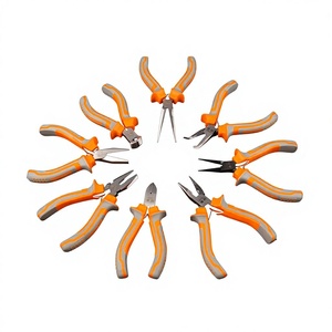 Плоскогубцы <span class=keywords><strong>MYTEC</strong></span> Meike Mini с заостренными губками, 5 дюймов, ручной работы, изогнутые, из высокоуглеродистой стали, инструмент для DIY - Product Image 1