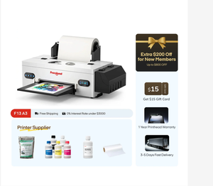 Impresora DTF Procolored L1800 para Camisetas, Máquina de Impresión Comercial de Escritorio A3 para Producción al por Mayor, Envío Gratis - Product Image 1