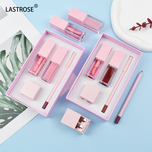Kit de Labiales 4 en 1 al por Mayor, Marca Privada, Set de Brillo Labial de 100 Colores, Vegano, Delineador de Labios Cremoso, Brillo Labial y Lápiz Labial Sólido - Product Image 2