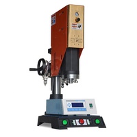 Machine de soudage par ultrasons pour cartes de classement en acrylique manuelle PSA 2600w, machine de soudage par ultrasons pour plastique