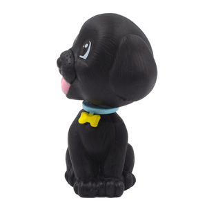 ตุ๊กตาสุนัขสีดำแบบหัวโยกได้ ดีไซน์น่ารัก เหมาะสำหรับตกแต่งบ้าน โต๊ะทำงาน ของขวัญสำหรับคนรักสัตว์เลี้ยง - Product Image 6