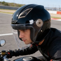 Casques de moto demi-visage en PP, vente chaude, nouveaux, lentille HD, unisexe, toutes saisons, casque cross, personnalisable en usine