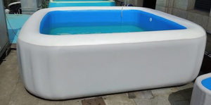 Biểu Tượng Tùy Chỉnh Ice Tắm Phục Hồi Xách Tay DWF Lạnh Điều Trị Bồn Tắm Nước Hồ Bơi Drop Stitch Hồ Bơi Ngoài Trời Inflatable Hồ Bơi - Product Image 2