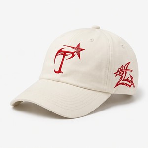 Wholesale Vintage Custom Logo Tropical Pattern <b>Flat</b> Embroidered Baseball Cap Cotton Twill 6 Panel Structured Sports <b>Hat</b> Men - Product Image 1