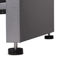 Banc de travail modulaire en acier laminé à froid robuste avec armoires à outils roulantes multi-tiroirs, résistant à l'eau, stockage d'atelier OEM