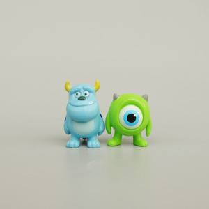 Venta al por mayor figura DE ACCIÓN DE Anime decoración del hogar dibujos animados lindos monstruos Universidad Alien ornamento 3D PVC Anime figuras de acción de juguete para chico - Product Image 2