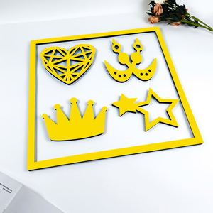 Nouveau Grand Format 2025 – Autocollant Mural Carré 3D en Mousse Acrylique Effet Miroir, Écologique, Auto-adhésif, Découpé au Laser – Diamètres 40cm, 50cm, 60cm, 70cm - Product Image 2
