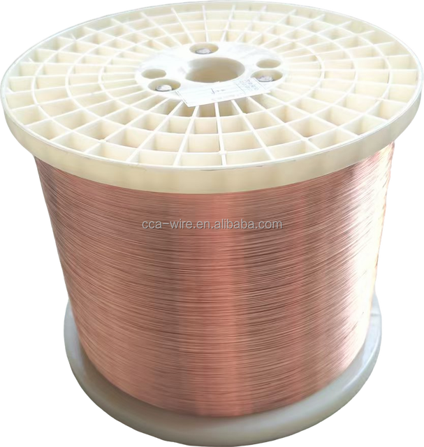 Factory Supply Wire CCA Wire Copper Clad Aluminum Winding Wire 0.1mm-8.0mm Cable Electric Line Manufacturers