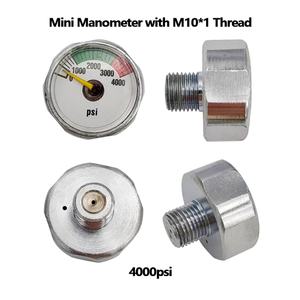 Manómetro de Presión de Aire Micro M10, Material de Latón Duradero, PAG-M10_3500PSI, 3500 PSI, Compatible con Accesorios - Product Image 3