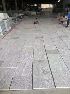 Les marches d'escalier en granit doré Jupana couvrent un design moderne pour l'intérieur, finition de surface en dolomite et marbre en Chine - Product Image 4