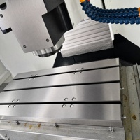 Fraiseuse verticale CNC T600 à 5 axes avec commande Robodrill Fanuc, broche BT30 conique, servo-moteur unique, automatique