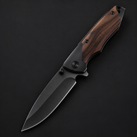 Couteau pliant à manche imprimé en 3D, acier 3CR13, pointe tombante, 21 cm, couteau de poche tactique EDC pour le camping, cadeau créatif, vente en gros OEM