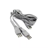 Ensamblaje de cable Bnc D-Sub personalizado, arnés médico automotriz de 16 cabezales de PVC para fabricación de cables médicos de la industria automotriz