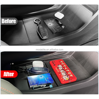 Boîte de rangement de console centrale en TPE de haute qualité, kit d'accessoires intérieurs pour Chery Icar 03, accessoires Jaecoo J6