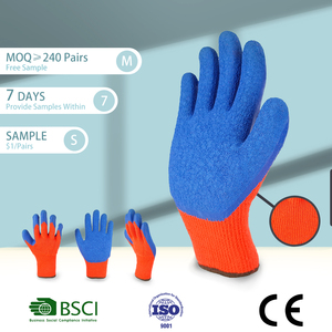 Sarung tangan hangat musim dingin, baru, warna kustom, lateks, Sandy Finish, akrilik, cuaca dingin, dilapisi kasmir, hangat - Product Image 3