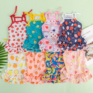 Wholesale Pet <b>Clothes</b> Summer Dog Slip Dress Cute Print Pattern <b>for</b> Small Dogs <b>Cats</b> - Product Image 1