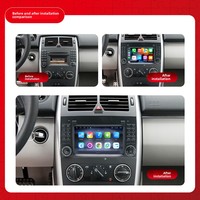 Reproductor de DVD Estéreo para Auto Android 10 de 4 Núcleos para Benz B200 Clase A B W169 W245 Viano Viro W639 Sprinter W906 GPS Video Radio BT
