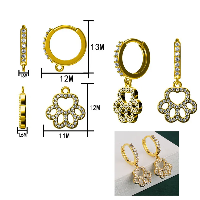 Custom Jewelry Factory High Quality Gold Plated Jewelry Design 925 Silver Copper Necklace Ring Earring Jewelry Manufacturer