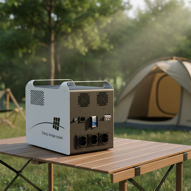 US Home Portable Backup Solar Battery Storage System 1kW 2kW 110V 120V All-in-One with LiFePO4 Battery & MPPT