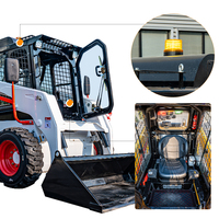 Trinciatrice Forestale Hightop per Skid Steer, Decespugliatore per Minipale da 60 CV, Accessori per Minipale in Vendita
